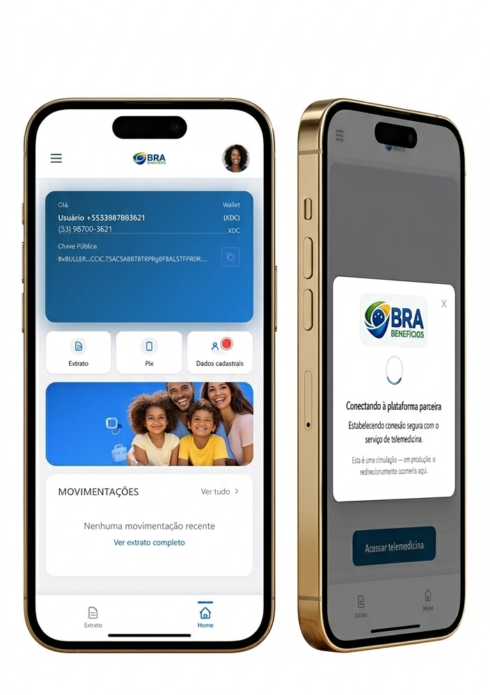 Plataforma digital BRA Benefícios